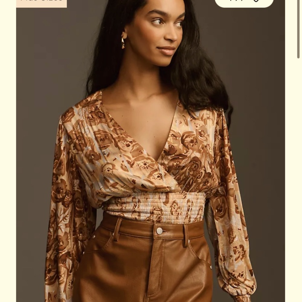 Anthropology/Tony fashion top, size large
